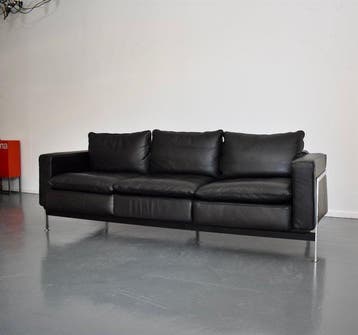de Sede - Robert Haussmann - Sofa - RH 302-3 - Kalfsleer -, Antiek en Kunst