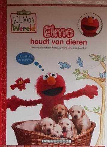 Elmo houdt van dieren. Sesamstraat. - Dutchbook, Verzenden, Gelezen