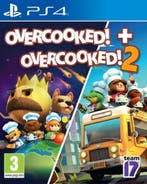 Playstation 4 Overcooked! + Overcooked! 2, Spelcomputers en Games, Games | Sony PlayStation 4, Verzenden, Zo goed als nieuw