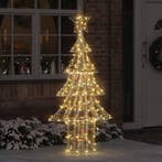 vidaXL Kerstboom met 240 LED Warmwit 181 cm PET, Diversen, Kerst, Verzenden, Nieuw