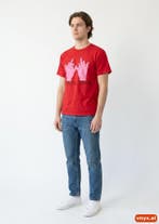 B&C Collection T-shirts Heren maat S Rood Vintage, Kleding | Heren, Ophalen of Verzenden, Nieuw, B&C Collection