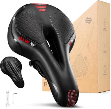 Fietszadel Ergonomisch Gel - Retourdeal 50% Korting, Ophalen of Verzenden, Zo goed als nieuw, Zadel, YOUNGDO