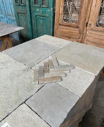 Landelijke vloeren Bourgondische dallen Houten vloeren eiken, Nieuw