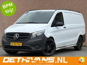 Zakelijke Lease |  Mercedes-Benz Vito 114CDI 136PK Lang 9G-T, Automaat, Gebruikt, Wit, Diesel