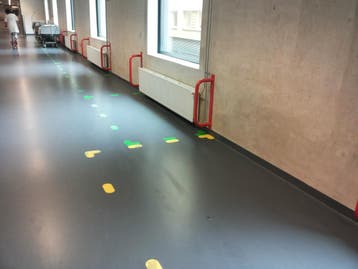 Ovaal voor vloermarkering - Polyvinylchloride (PVC) - 0,78, Verzenden