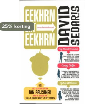 Eekhrn zkt eekhrn - David Sedaris 9789048811557, Verzenden, Gelezen, David Sedaris