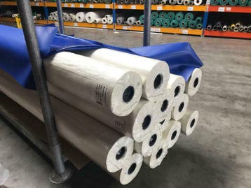 PVC zeildoek bisonyl dekzeil afdekzeil 650gr/m2, Ophalen of Verzenden, Nieuw, Zeil