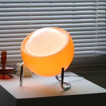 Bauhaus Tafellamp van Glas – Klassieke Retro LED Sfeerlamp, Huis en Inrichting, Lampen | Tafellampen, Verzenden, Nieuw, Glas, Minder dan 50 cm