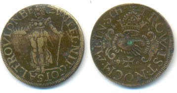 Rechenpfennig o J Unbestimmter interessanter, Verzenden