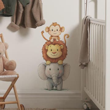 Schattige Bosdieren Muurstickers voor Kinderkamer, Babykamer, Verzenden, Nieuw