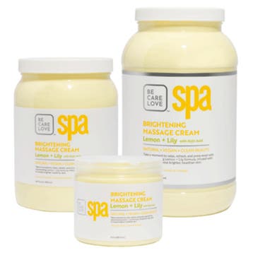 BCL SPA  Massage Cream Lemon+Lily  473 ml, Verzenden, Nieuw