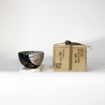Zeze-yaki () - Kager-en () - Chawan - Keramiek -