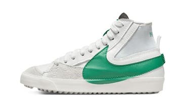 Nike Blazer Mid 77 Jumbo White Green, Nieuw
