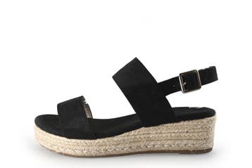 Dolcis Sandalen in maat 38 Zwart, Dolcis, Verzenden, Zwart, Sandalen of Muiltjes