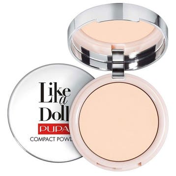 Pupa Milano  Like A Doll Compact Powder  001 Porcelain, Verzenden, Nieuw