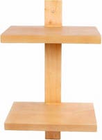 Gifts Amsterdam Wandschap Robert 53 X 30 cm Hout Blank, Huis en Inrichting, Ophalen of Verzenden, Nieuw