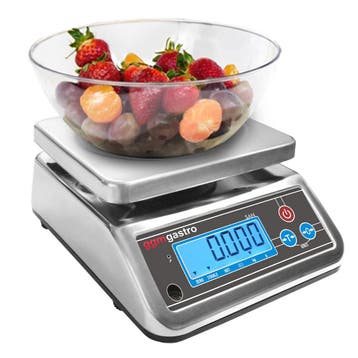 GGM Gastro | Waterdichte digitale keukenweegschaal IP67 - |, Verzenden, Nieuw