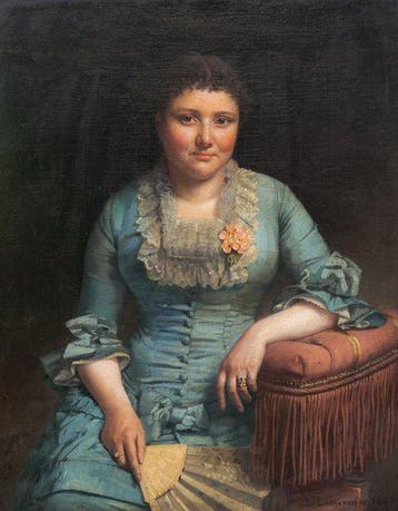 Basile Victor Lemeunier (1852–1922) - Ritratto di donna