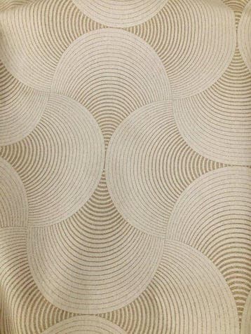 Prachtige meubelstof - optische Space Age-decor. - Textiel -