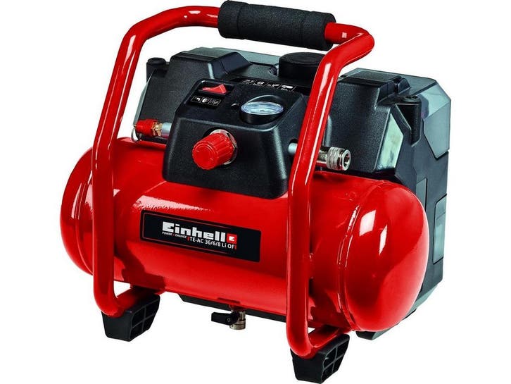 Einhell TE-AC 36/6/8 Li OF Set-Solo - Accu Compressor - 130, Doe-het-zelf en Verbouw, Compressors, Zo goed als nieuw, Verzenden