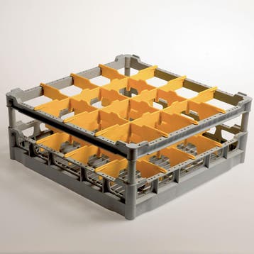 Mand 16 Glazen Ø 113 Mm, H165, Polyprop., Ophalen of Verzenden, Nieuw