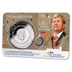 10 Euro 2017 Willem-Alexander 50 Jaar BU Coincard, Verzenden