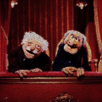 David Law (1967) - Crypto Muppets Show - Statler & Waldorf