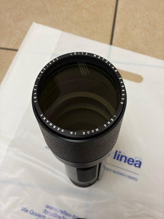 Leitz Telyt 560mm f/6.8 Cameralens, Verzamelen, Fotografica en Filmapparatuur