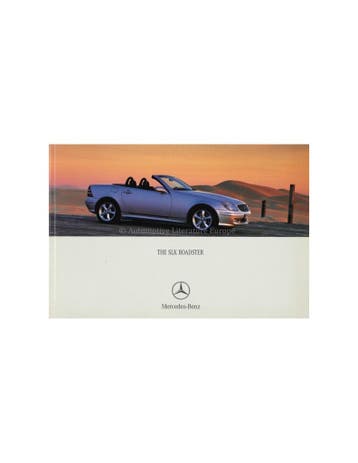 2001 MERCEDES BENZ SLK BROCHURE ENGELS, Nieuw, Author
