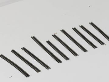 Schaal N-spoor 1:160 Atlas flexibele rails +/- 2.5 meter..., Ophalen of Verzenden, Gebruikt, Rails, Analoog