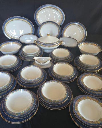Bernardaud - Tafelservies (66) - Frutti Fiori - Porselein -