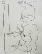 Pablo Picasso (1881-1973) - Le peintre et son modèle