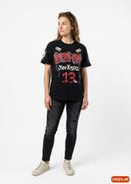 United At T-shirts Dames maat L Zwart Vintage, Kleding | Dames, Ophalen of Verzenden, Nieuw