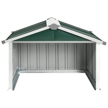 vidaXL Overkapping voor robotmaaier 92x97x63 cm staal groen, Verzenden, Nieuw
