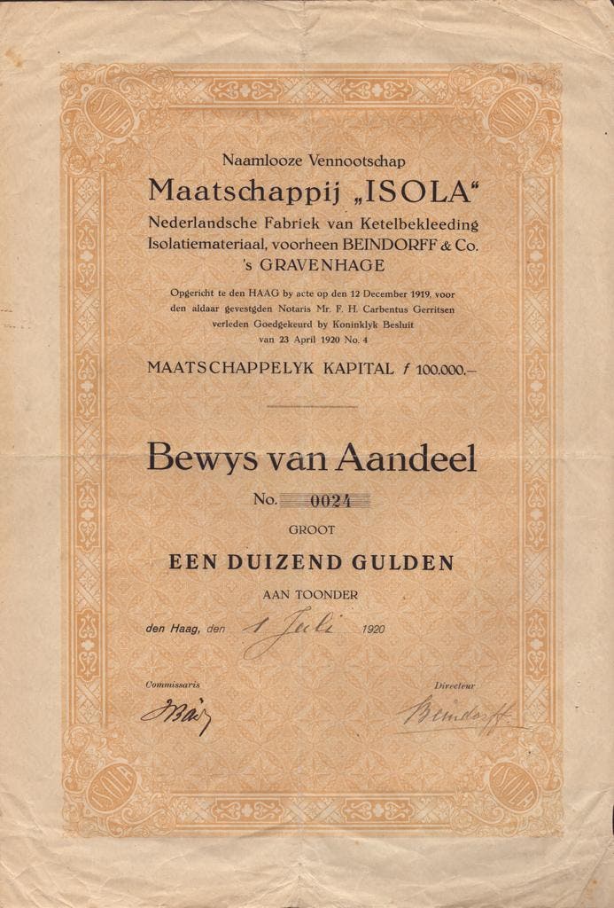 StockOld - nu 80 !! nieuwe stukken, Postzegels en Munten, Aandelen en Waardepapieren, Overige typen, Voor 1920, Verzenden