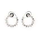 Oorbellen - 18 karaat Witgoud - 9.89ct. tw. Diamant, Nieuw