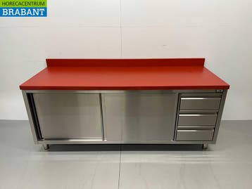 RVS Polyethyleen PE Werkkast Kast Snijtafel Premium-line 2, Ophalen of Verzenden, Nieuw in verpakking