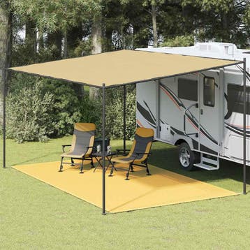vidaXL Tenttapijt 300x600 cm beige, Verzenden, Nieuw