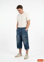 Vintage Jeans Heren maat 34 Blauw Vintage, Ophalen of Verzenden, Nieuw, Unknown