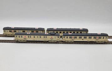 Fleischmann, Roco N - Model treinwagon (4) - Saniteits-trein, Nieuw