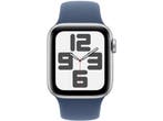 Apple Watch SE (2024) - Smartwatch - GPS 40mm - Zilver, Verzenden, Zo goed als nieuw, Apple
