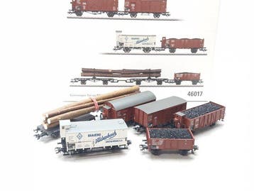 Märklin H0 - 46017 - Modeltrein goederenwagonset (1) - DRG, Nieuw