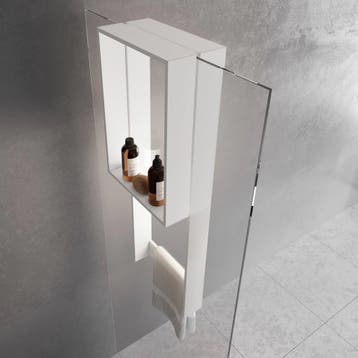 Planchet Novellini Kuadra voor Douchewand 90x35x18 cm Wit, Ophalen of Verzenden, Nieuw, Bad