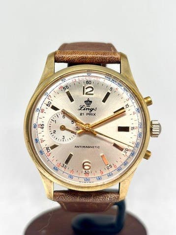 Lings - 21 PRIX Chronostop Telemeter – 38 mm – OC Cal. 120 –, Nieuw