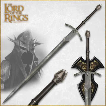 Lord of the Rings Replica 1/1 Sword of the Witch King, Verzamelen, Lord of the Rings, Ophalen of Verzenden, Nieuw