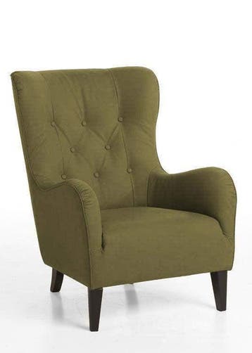 Fauteuil James - fauteuils - Groen, Nieuw, Stof
