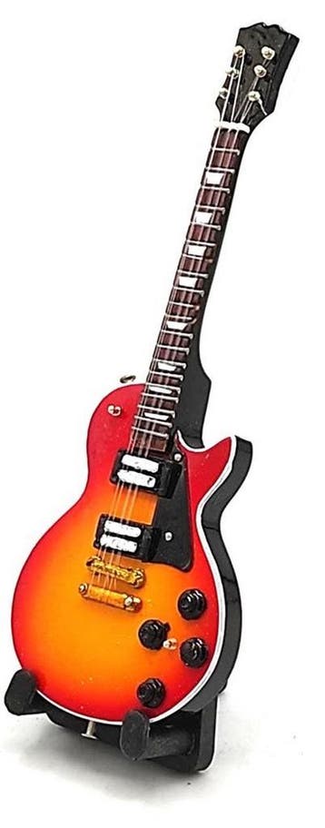 Baby miniatuur replica Greco EG-500R gitaar 15cm Frank Zappa, Ophalen of Verzenden, Nieuw, Pop, Beeldje of Miniatuur