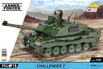 COBI 2627 Challenger 2 (Leger bouwsets, Modelbouwsets), Verzenden, Nieuw