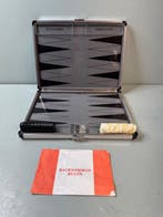 Bordspel - iconische Vintage Metoni Backgammon Set