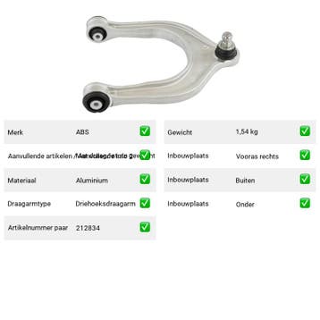 Draagarm {{car_brandTitle}} B7 BITURBO (G07) Van 2020-05 tot, Verzenden, Nieuw